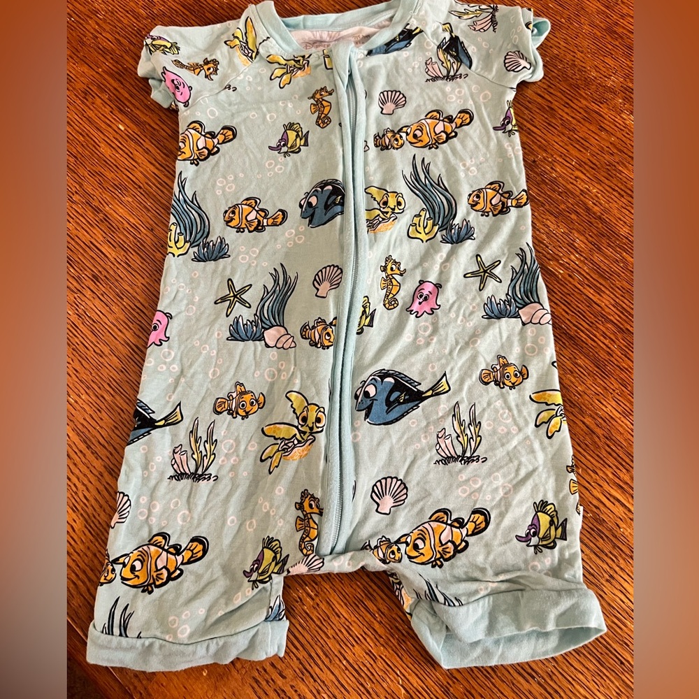 Disney Little Sleepies Finding Nemo Romper